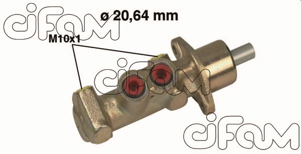 Hauptbremszylinder Cifam 202-480 von Cifam