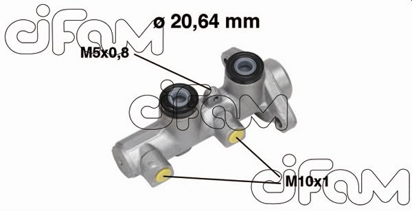 Hauptbremszylinder Cifam 202-513 von Cifam