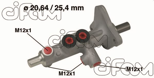 Hauptbremszylinder Cifam 202-628 von Cifam