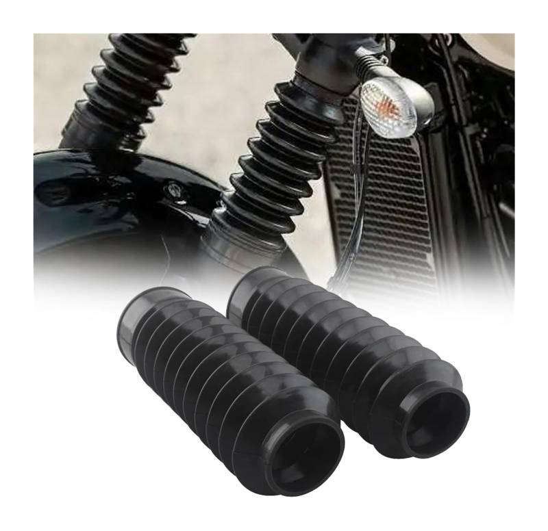 Federungsdämpfer Für H&Arley Für Dyna Für Fat Für Bob 2008-2016 Motorrad 49mm Gummi Vorderradgabel Stoßdämpfer Abdeckung von Ciloc