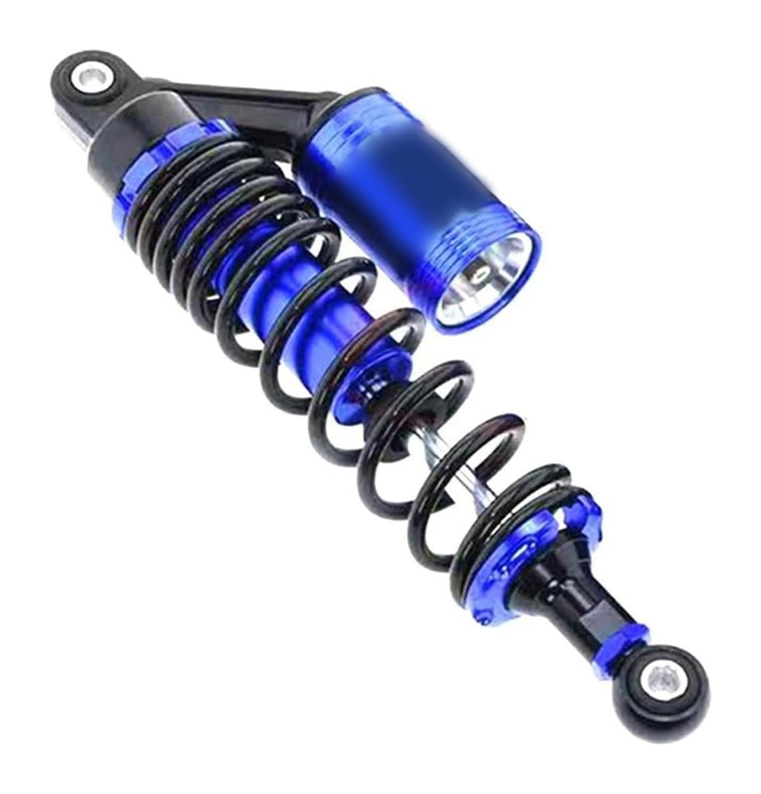 Federungsdämpfer Für K&awasaki Roller ATV Quad Universal 320mm 340mm Motorrad Hintere Luftstoßdämpfer Hinterradaufhängung(340mm Blue Round) von Ciloc