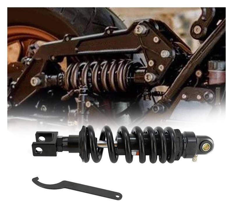 Federungsdämpfer Für K75 70mm 12 Zoll Motorrad Stoßdämpfer Hinten Heavy Duty Ersatz Schwarz 310-340mm Einstellbar Modifiziert von Ciloc