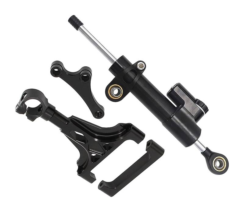 Federungsdämpfer Für Kawa&saki Z1000 Z750 2003-2009 Motorrad Einstellbare Lenkung Stabilisierung Stoßdämpfer Halterung Montage Unterstützung Kit(K) von Ciloc