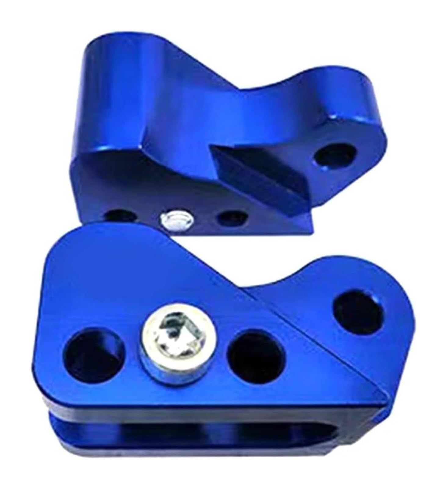 Federungsdämpfer Für S&uzuki Scooter Motorrad Hinterer Stoßdämpfer Rückwärtsadapter Erhöhung Refit Universal(Blue 3 Holes 1pair) von Ciloc