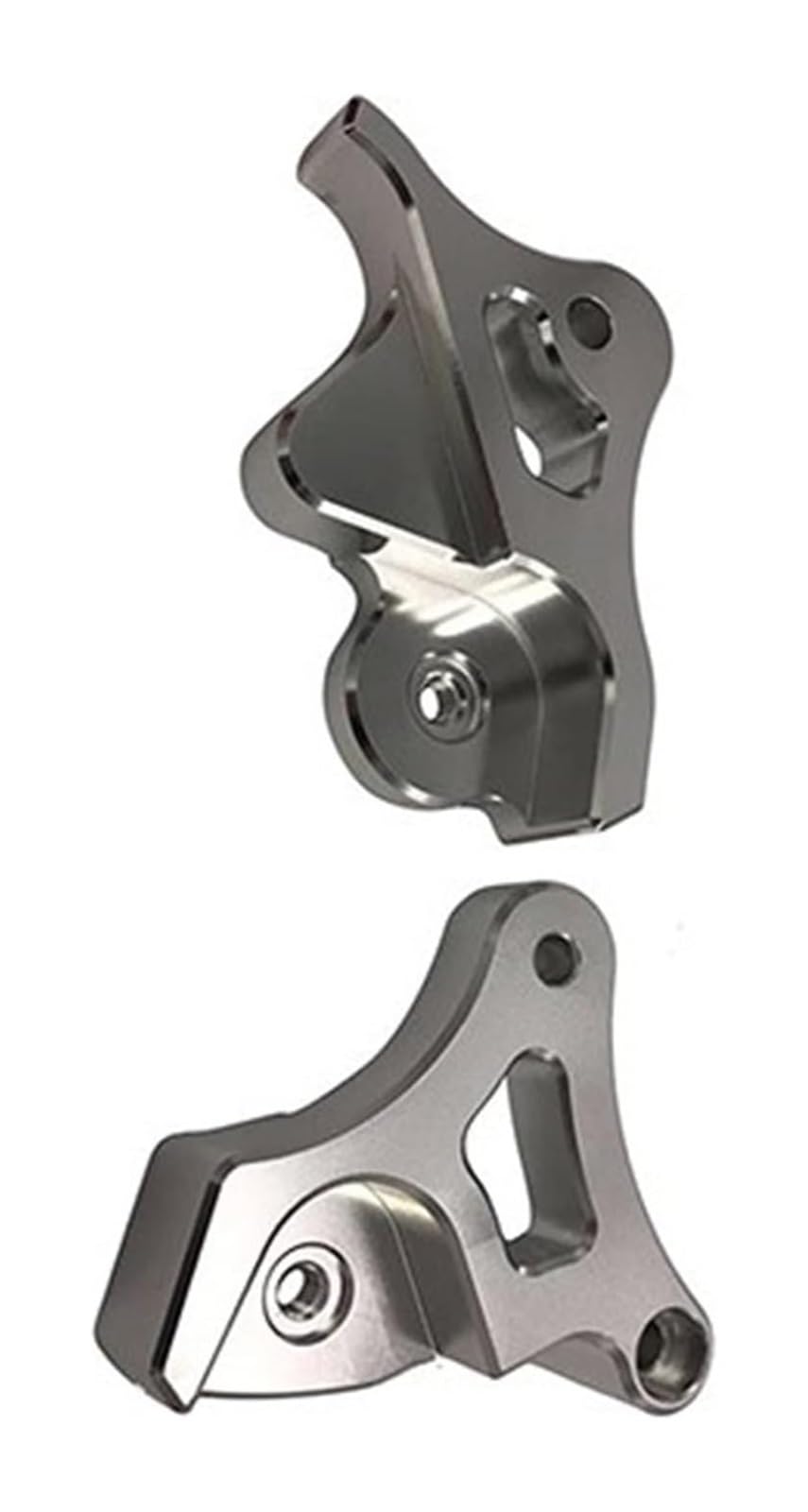 Federungsdämpfer Für Y&amaha NVX 155 125 150 Für Aerox155 Motorrad Geändert CNC Hinten Suspension Stoßdämpfer Einstellen Halterung(Silber) von Ciloc