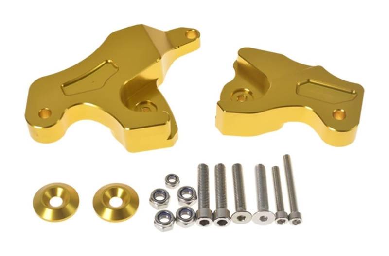 Federungsdämpfer Für Y&amaha X MAX 300 X-MAX 250 Xmax 300 XMAX300 Motorrad Hinten Suspension Stoßdämpfer Teller Zubehör(Gold) von Ciloc