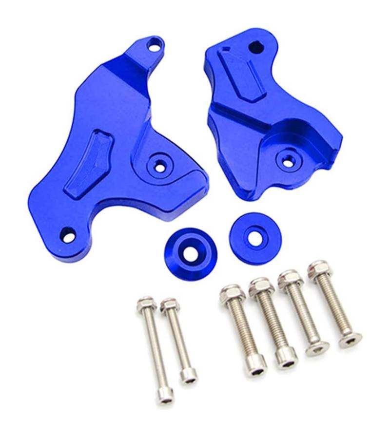 Federungsdämpfer Für Y&amaha Xmax X-MAX 250 300 400 NVX Für Aerox 155 125 Motorrad CNC Hinten Suspension Stoßdämpfer Einstellbare Halterung(Xmax Blue) von Ciloc