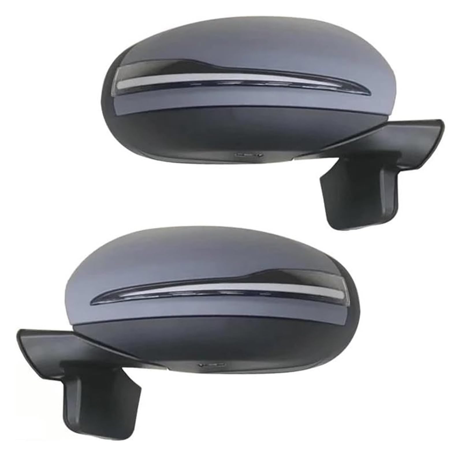 Für M&ercedes Für B&enz G-Klasse W463 W464 1992-2012 Auto-Rückspiegel Auto-Blinker Toter-Winkel-Spiegelglas Komplett- Außenspiegel(C,2 pcs) von Ciloc