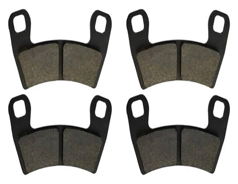 Für Polaris UTV Für RZR S 1000 EPS 2016 2017 RZR S 900 EPS 2015-2017 Motorradbremsbeläge Motorradteile Vorne Hinten Bremsbeläge Kit Motorrad Lenkerende(2 Pairs) von Ciloc