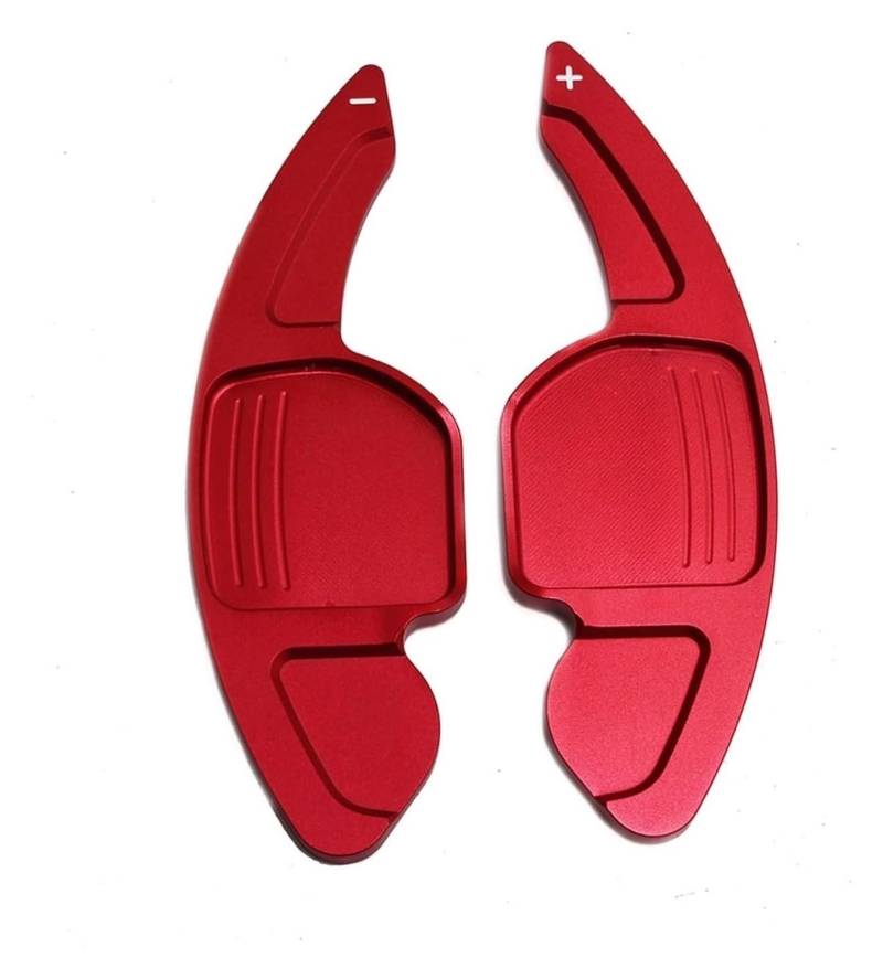 Lenkrad Schaltwippen Verlängerung Für A3 A4 A5 A6 A7 A8 S5 B8 C7 Auto Lenkrad Shift Paddle Shifter Getriebe Verlängerung Aluminium Shifter Getriebe Verlängerung(rot) von Ciloc