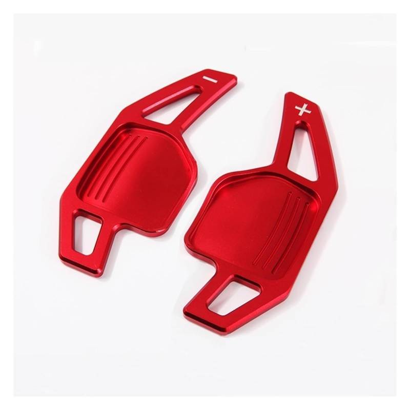 Lenkrad Schaltwippen Verlängerung Für A5 S5 RS5 8T 8F 2007-2011 Auto Lenkrad Shifter Paddle Verlängerung Schalthebel Verlängerung Shift Schalter Paddel(rot) von Ciloc