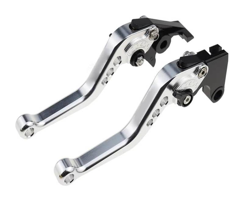 Motorrad Kupplungshebel Für Kawa&saki Z650 Z900 2017-2023 Z650RS 2022 2023 Motorrad Zubehör CNC Kurze Einstellbare Bremse Kupplung Hebel(Silber) von Ciloc