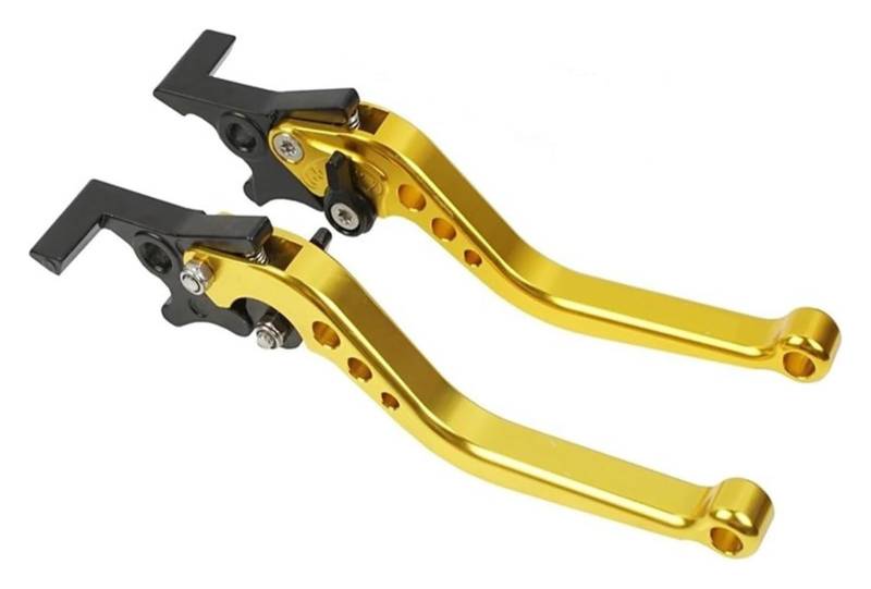 Motorrad Kupplungshebel Für Roller Fahrrad GY6 Für Pitbike Doppelscheibenbremshebel Einstellbare CNC Universal Motorräder Aluminium Motorrad Handhebel(5) von Ciloc