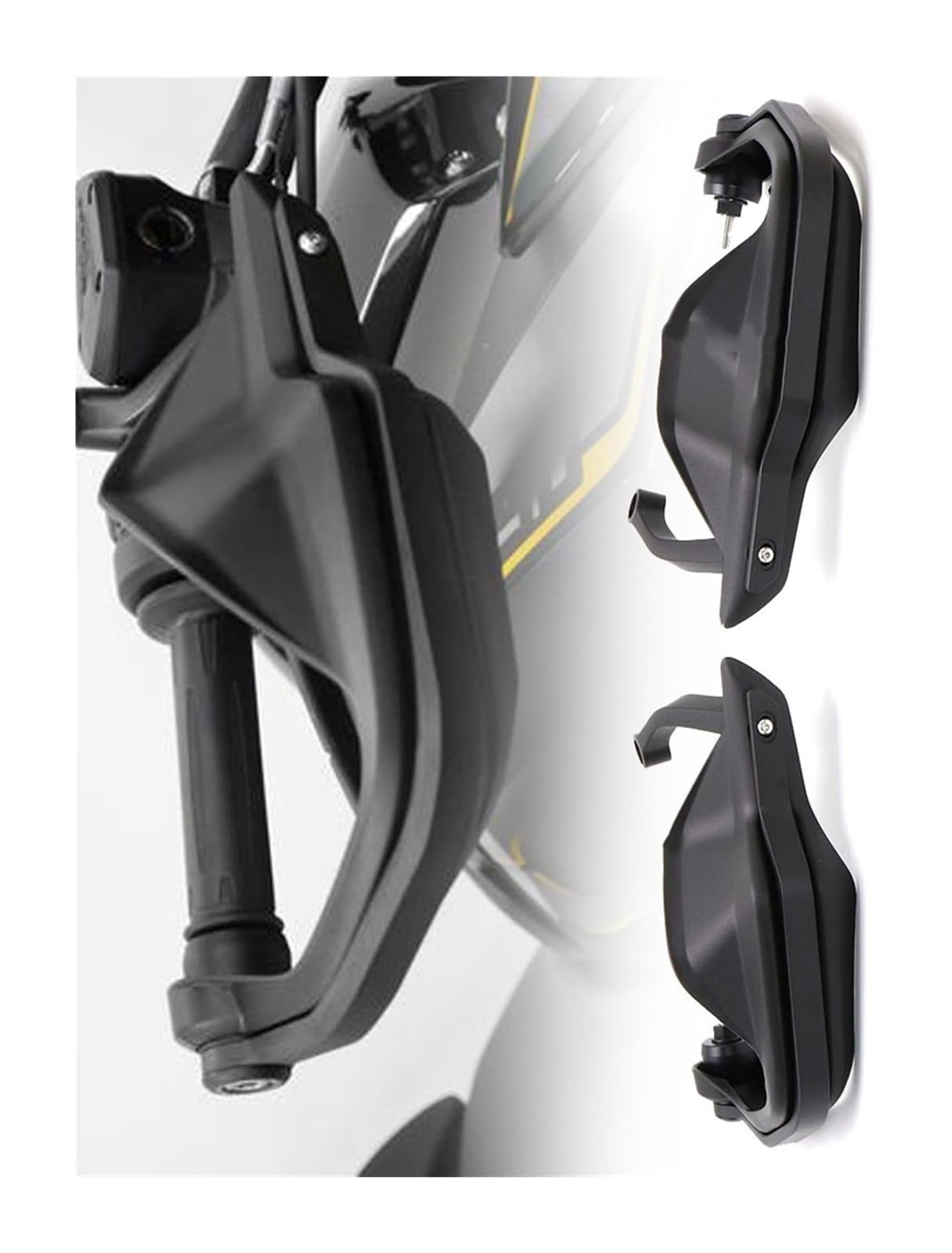 Motorrad Lenker Handschutz Für B&MW F 850 ​​GS F850GS 2018–2021 Bremskupplungshebel Handschutzschutz Bar Motorrad Handschützer(Handguard and Bar) von Ciloc