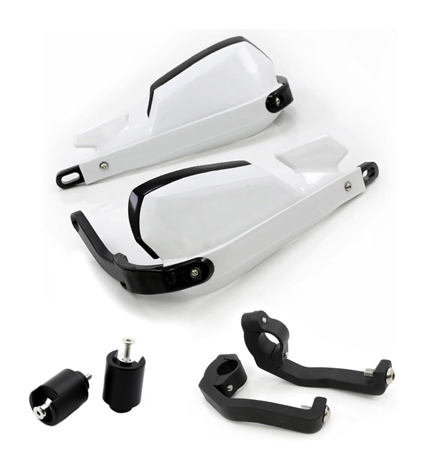 Motorrad Lenker Handschutz Für CB500X CB500 2013 2014 2015 2016 2017 2018 Motorrad Handprotektoren Lenker Guards Handschutz(Weiß) von Ciloc