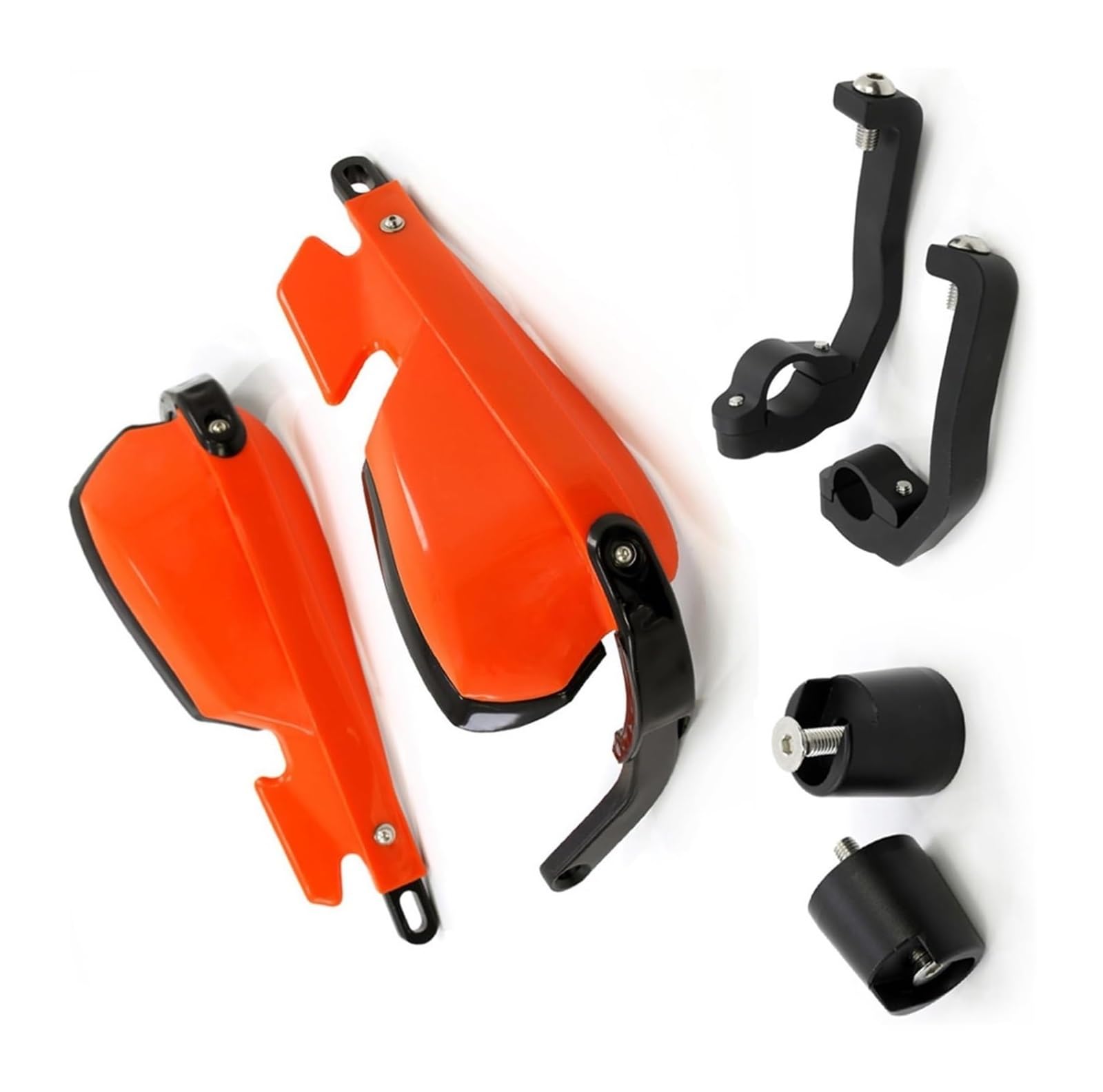 Motorrad Lenker Handschutz Für CB500X CB500 2019 2020 2021 2022 Motorrad Handprotektoren Lenker Guards Handschutz(Orange) von Ciloc