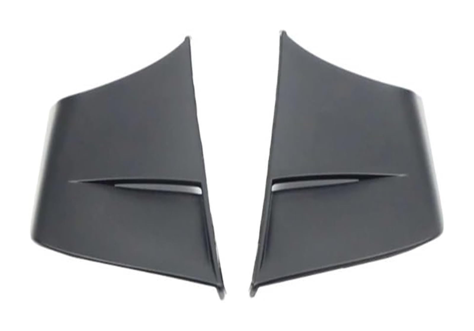 Seitenluftkanal-Abdeckung 2 Stücke Motorrad Universal Modifizierte Windflügel Winglets Seitenverkleidung Winglets Spoiler Aerodynamisches Flügelzubehör von Ciloc