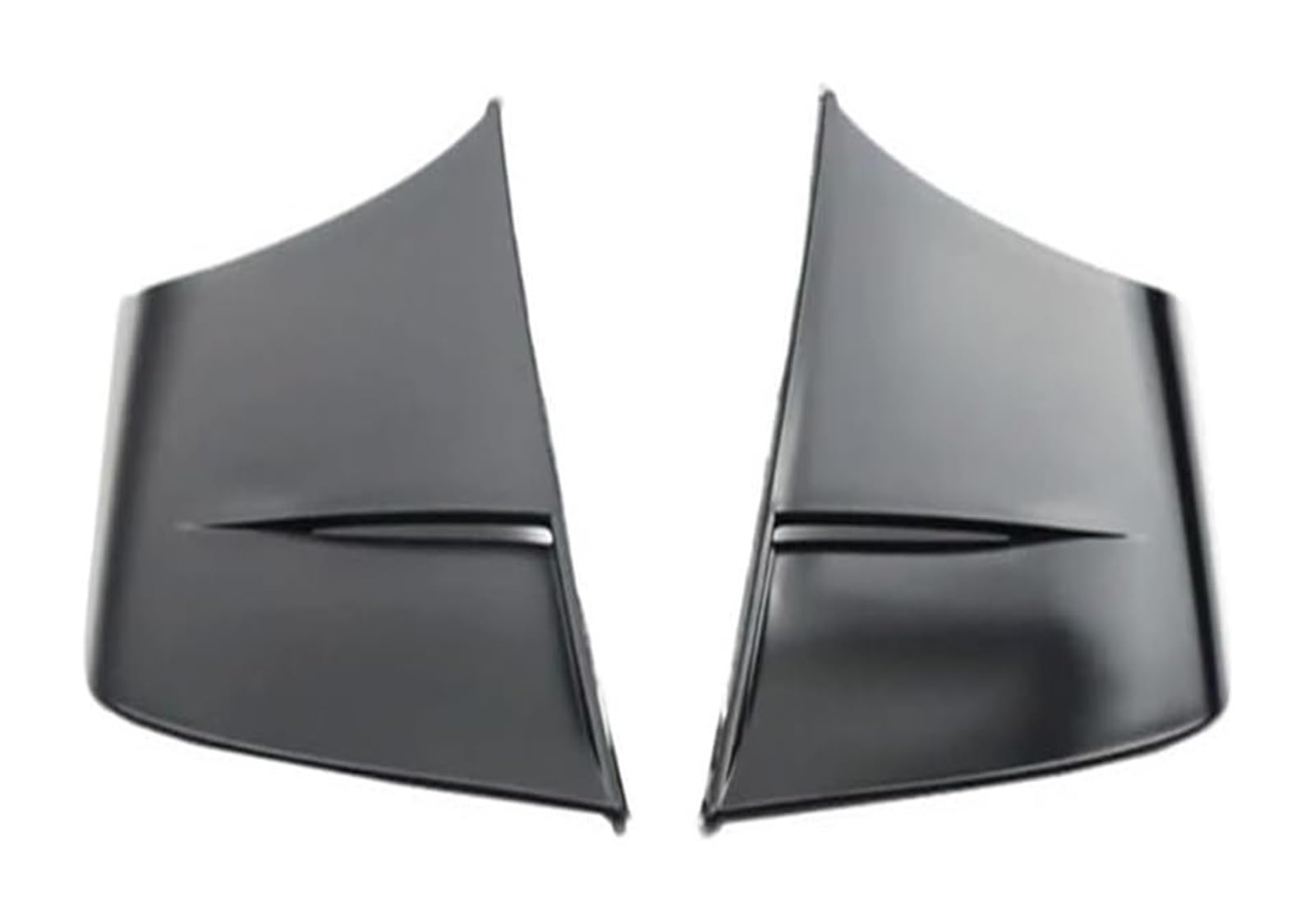 Seitenluftkanal-Abdeckung 2 Stücke Universal Motorrad Modifizierte Motorrad Flügel Winglets Seitenverkleidung Winglets Spoiler Aerodynamische Flügel Zubehör von Ciloc