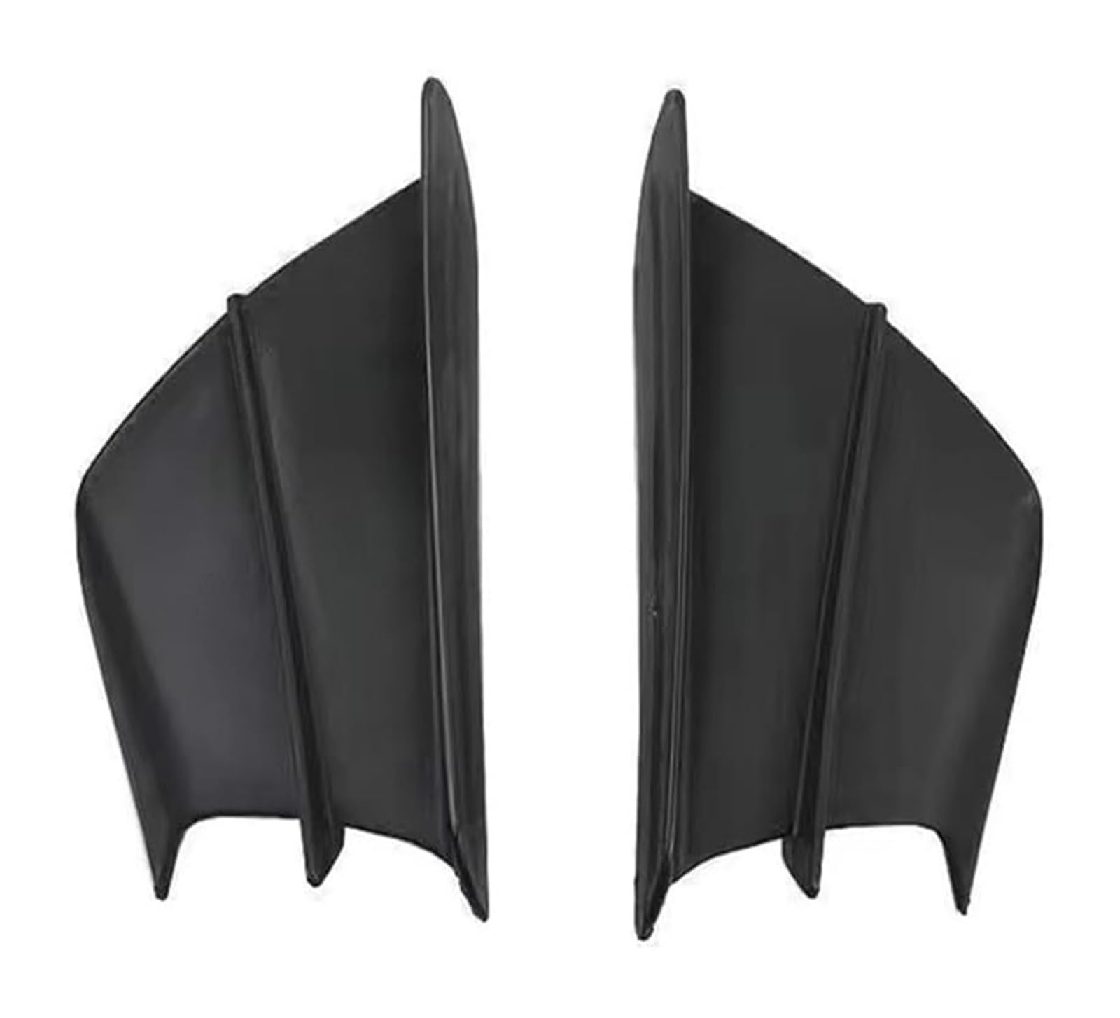 Seitenluftkanal-Abdeckung 2 Stücke Universal Motorrad Winglet Aerodynamische Spoiler Flügel Motorrad Dekoration Seitenspoiler Gugel von Ciloc