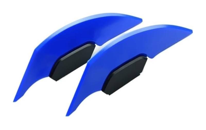 Seitenluftkanal-Abdeckung 2 Teile/Satz Universal Motorrad Winglet Aerodynamische Seite Spoiler Flügel Seite Spoiler Dekoration(T) von Ciloc