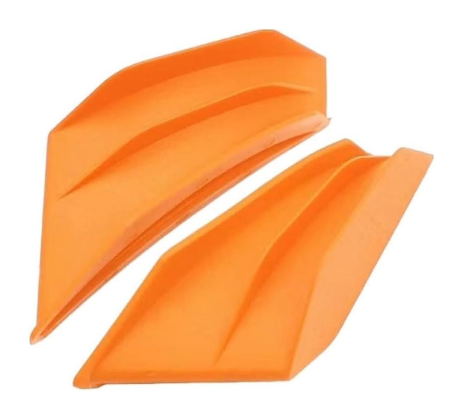 Seitenluftkanal-Abdeckung Aerodynamischer Flügelspoiler Motorradflügel Motorradverkleidung Winglets Motorradspoilerflügel Motorrad Aerodynamische Winglets(Orange) von Ciloc