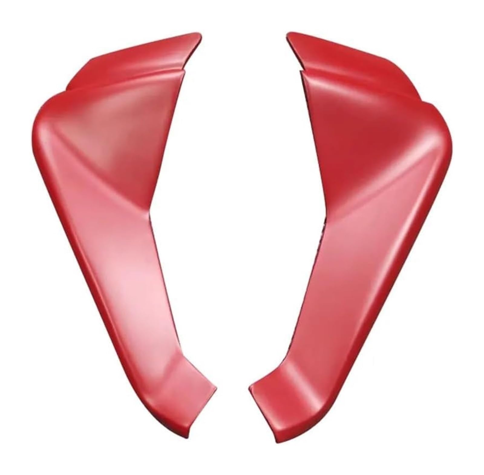 Seitenluftkanal-Abdeckung Für A&prilia Für RS660 2020 2021 2022 2023 Motorrad Front Verkleidung Geändert Vorne Aerodynamische Winglet Spoiler(Matte red) von Ciloc