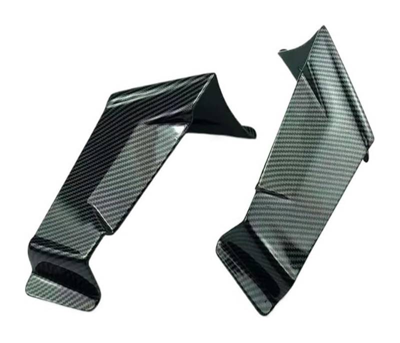 Seitenluftkanal-Abdeckung Für A&prilia Für RS660 Für RS 660 Für Rs660 Für Rs 660 Motorrad Frontspoiler Winglet Aerodynamischer Wing Kit Spoiler(Carbon Fiber P) von Ciloc