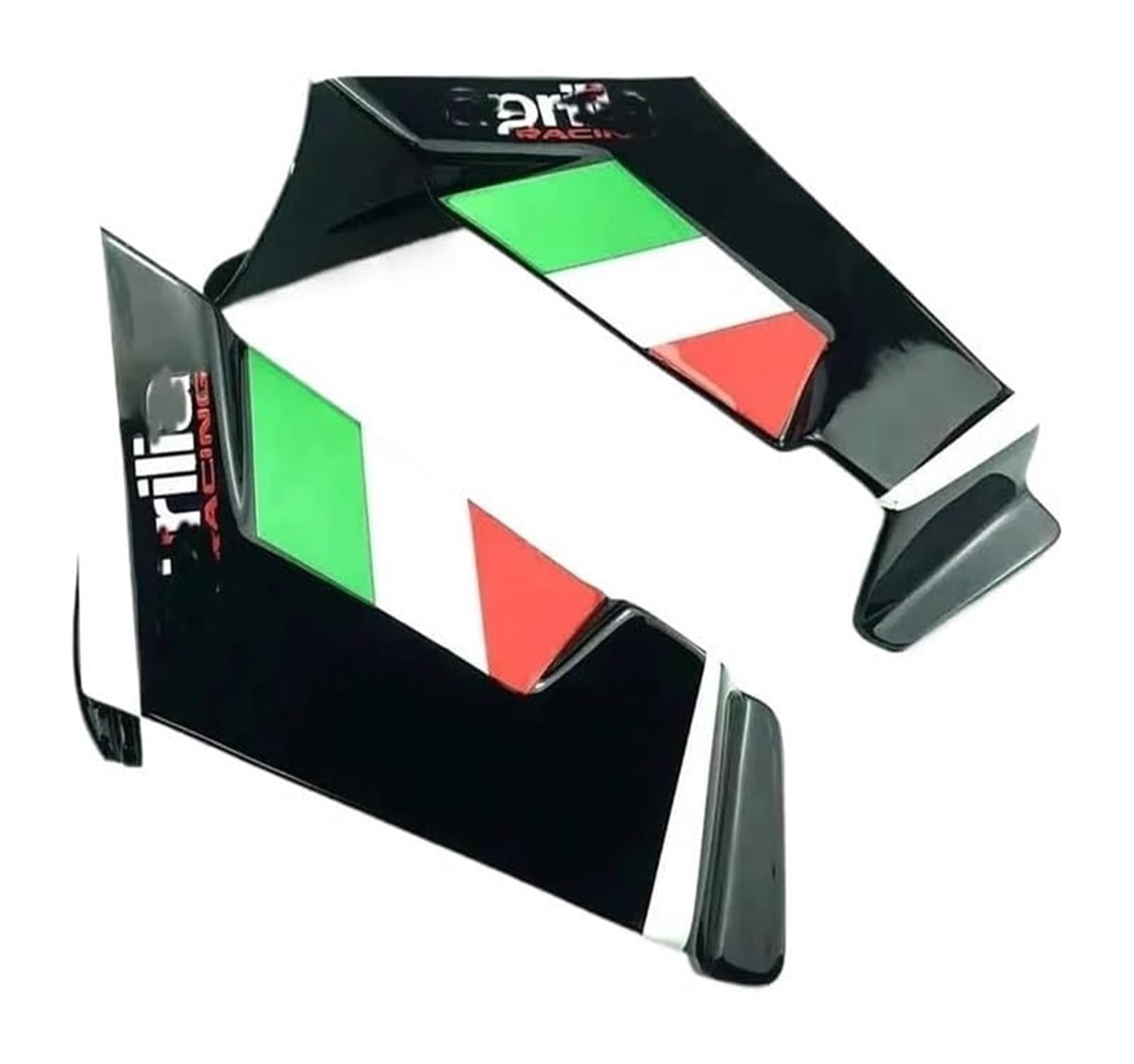 Seitenluftkanal-Abdeckung Für A&prilia Für Tuono 660 2021-2023 Für RS660 Motorrad Frontspoiler Feste Wind Winglets Winglet Aerodynamische Flügel Kit Spoiler(Bright b) von Ciloc