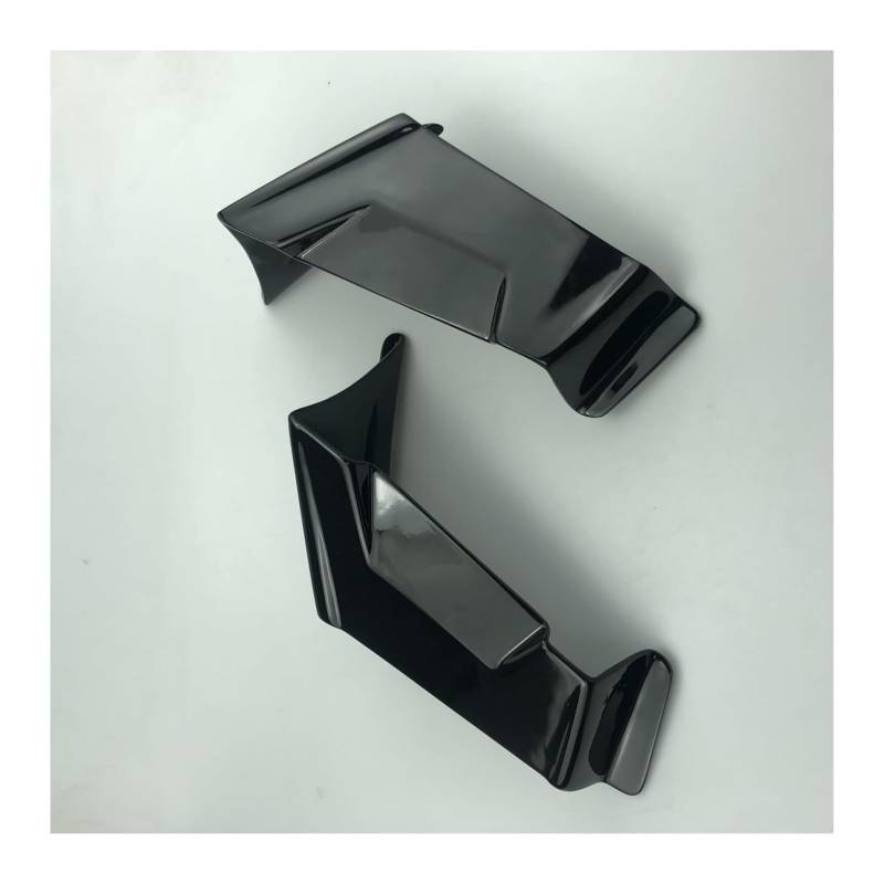 Seitenluftkanal-Abdeckung Für A&prilia Für Tuono 660 Für RS660 2021-2023 Frontspoiler Fxed Wind Winglets Motorrad Winglet Aerodynamische Flügel Kit Spoiler(Bright Black) von Ciloc