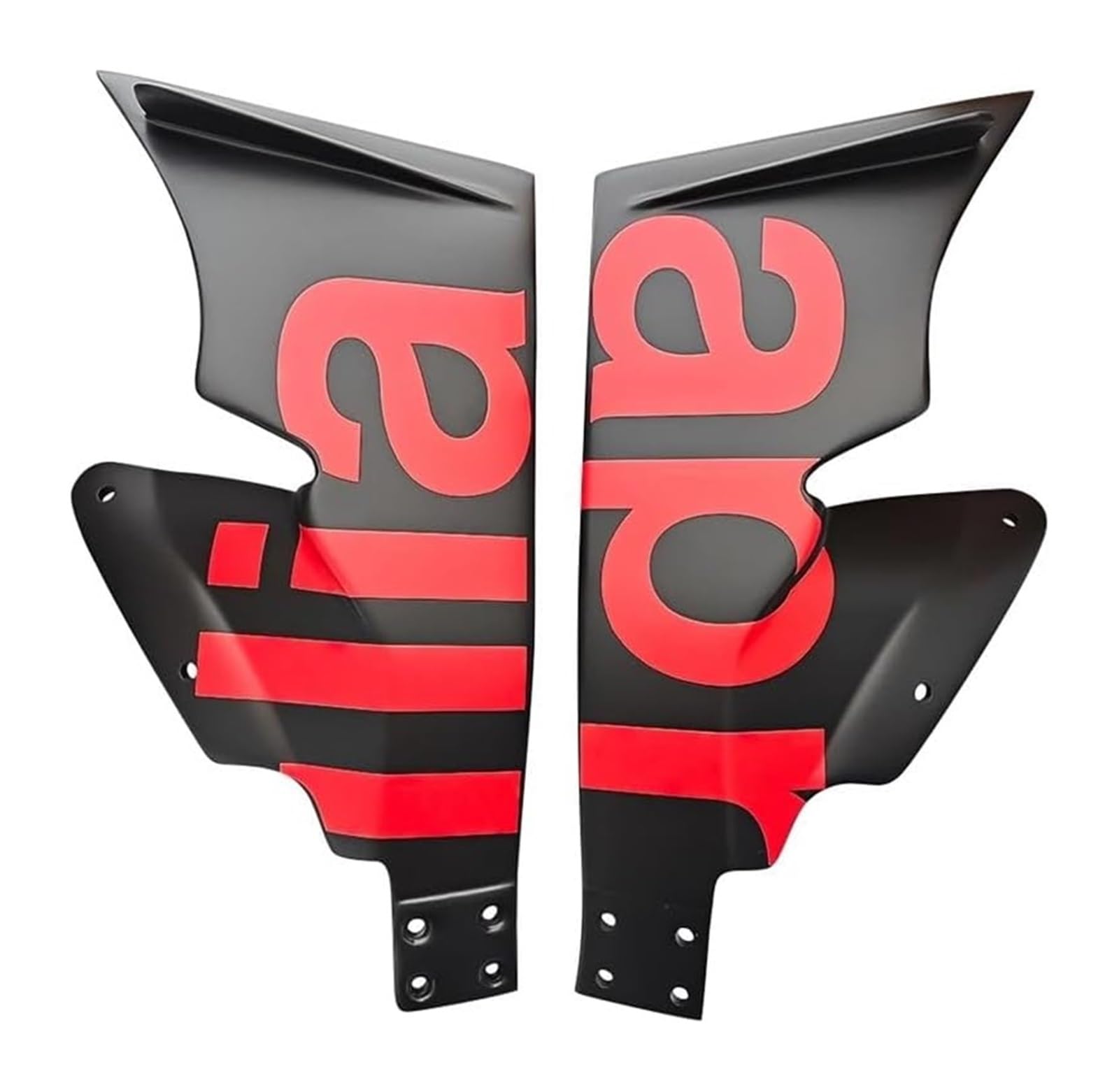 Seitenluftkanal-Abdeckung Für A&prilia GPR150R GPR250R Motorrad Frontspoiler Winglet Aerodynamische Flügel Kit Feste Flügel Verkleidung(ColorR) von Ciloc