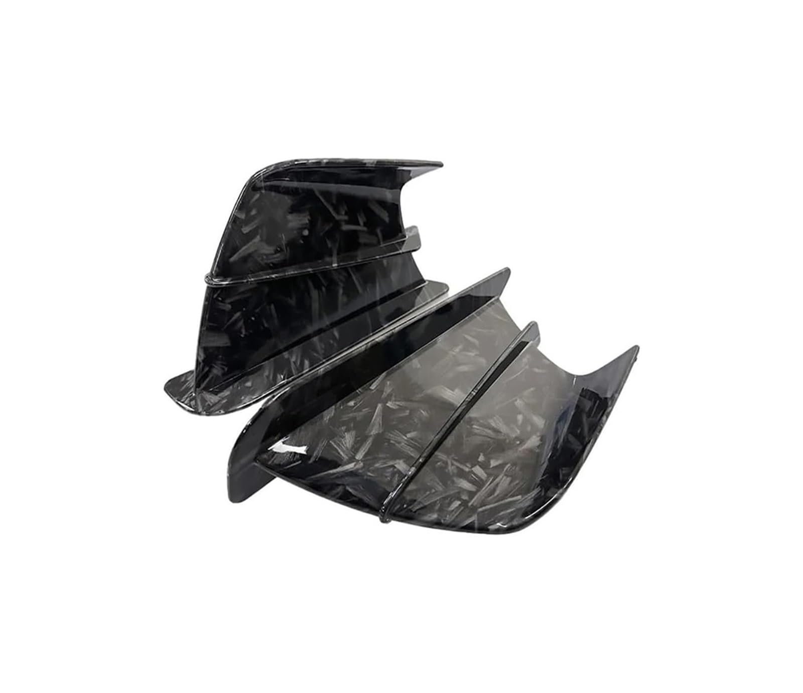 Seitenluftkanal-Abdeckung Für A&prilia RSV4 X Für Tuono V4 660 Für Factory RS250 RS660 RS125 Carbon Look Motorrad Winglet Aerodynamische Spoiler Flügel Mit von Ciloc