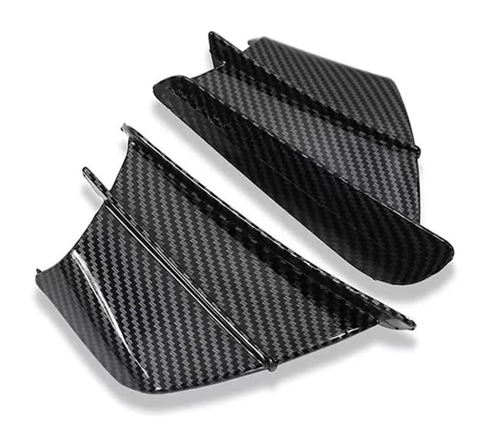 Seitenluftkanal-Abdeckung Für A&prilia RSV4 X Für Tuono V4 660 Für Factory RS250 RS660 RS125 Motorrad Seite Winglet Spoiler Wind Flow Befestigungs Flügel Front Verkleidung von Ciloc