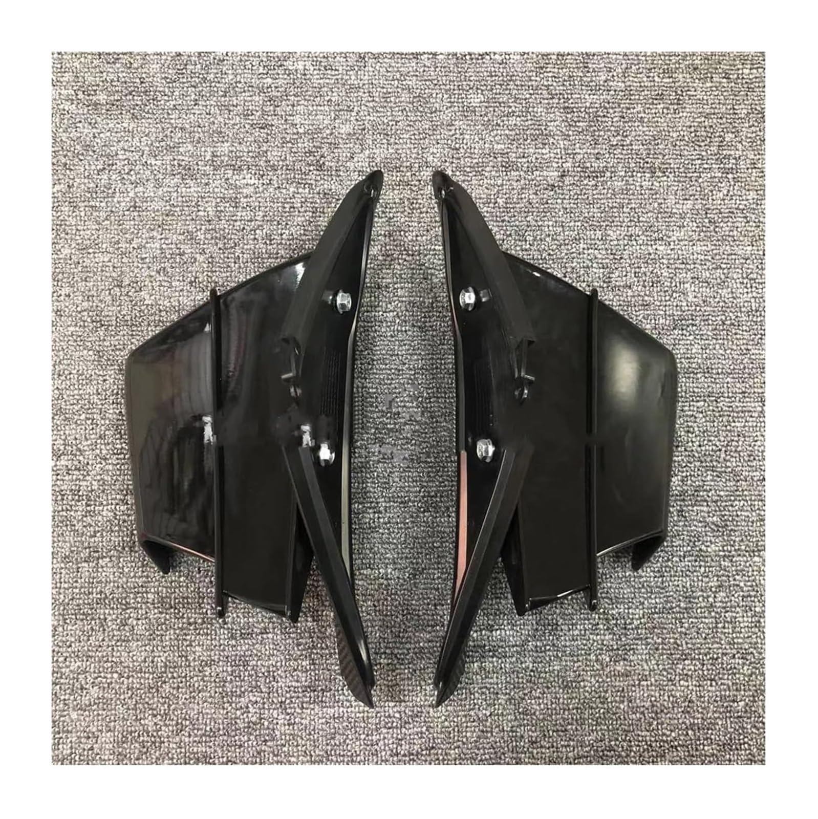 Seitenluftkanal-Abdeckung Für CB650R 2019-2023 Motorrad Verkleidung Seite Winglet Aerodynamische Flügel Deflektor Spoiler(S B) von Ciloc