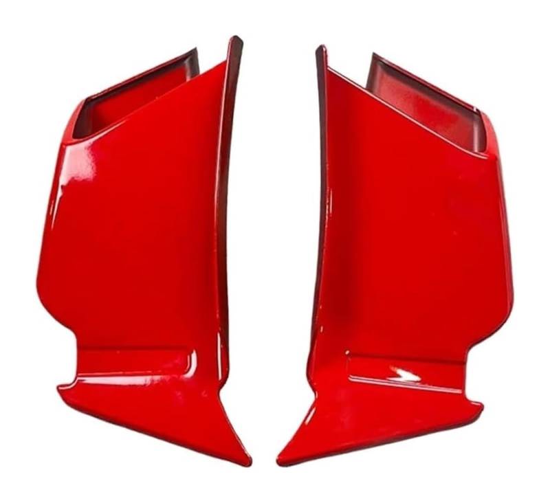 Seitenluftkanal-Abdeckung Für CBR650R CBR 650R 2019-2023 Motorrad Front Winglets Aerodynamische Flügel Seitenflügel Spoiler Verkleidung(A Type R) von Ciloc