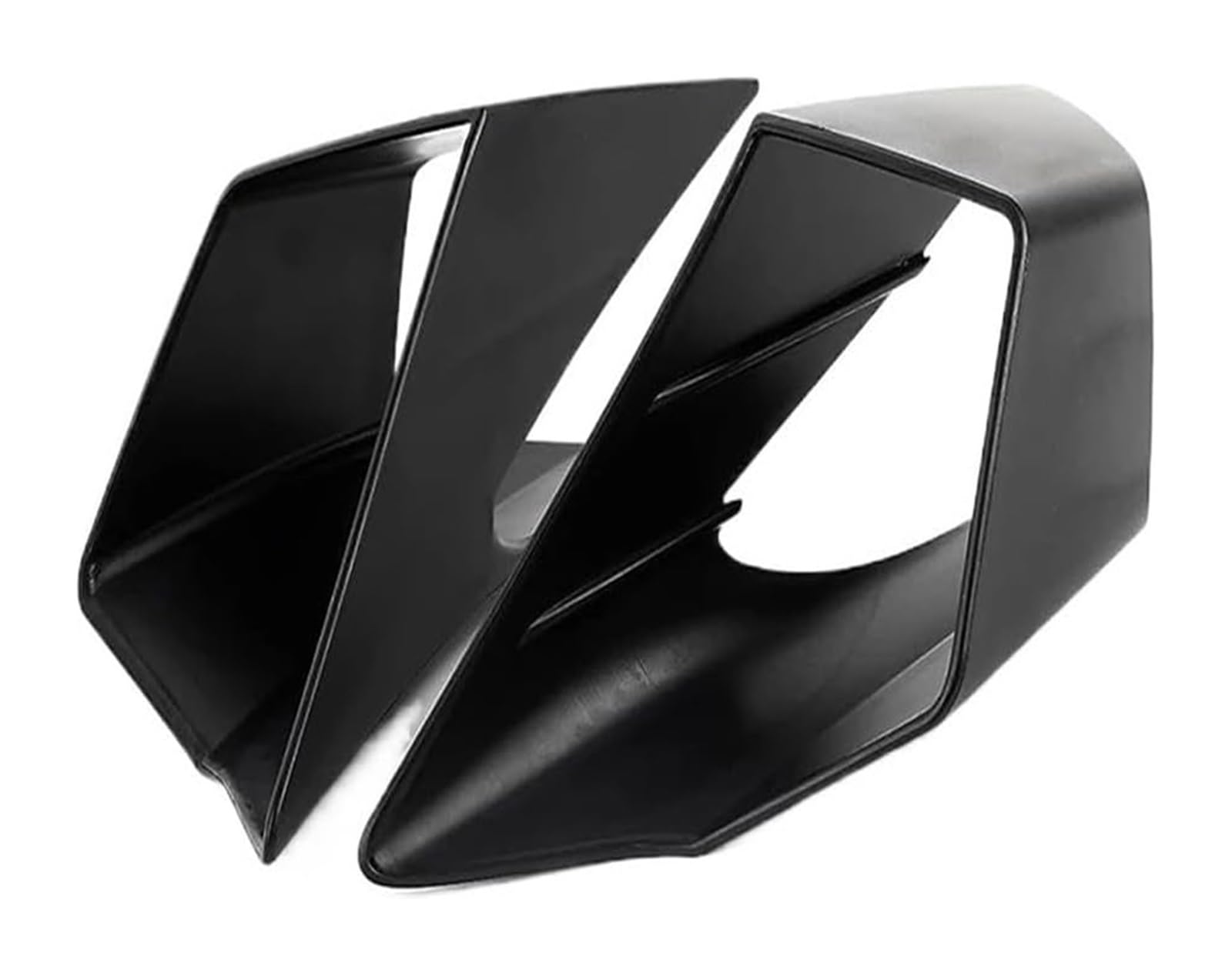 Seitenluftkanal-Abdeckung Für CBR650R CBR 650R 2019-2023 Motorrad Front Winglets Aerodynamische Flügel Seitenflügel Spoiler Verkleidung(B Type Matte B) von Ciloc