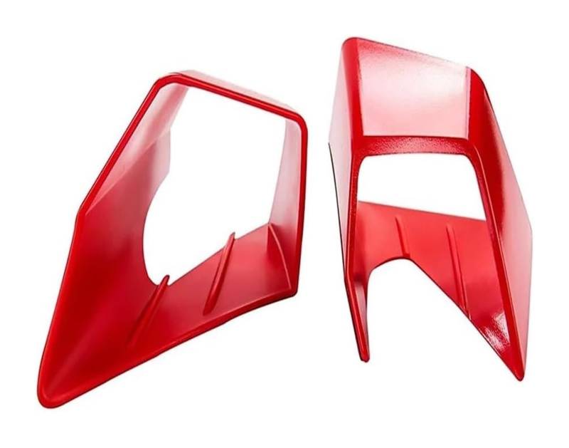 Seitenluftkanal-Abdeckung Für CBR650R CBR 650R 2019-2023 Motorrad Front Winglets Aerodynamische Flügel Seitenflügel Spoiler Verkleidung(B Type R) von Ciloc