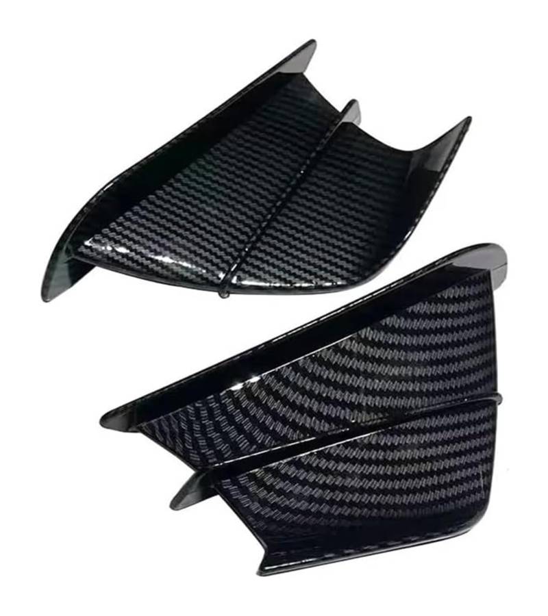 Seitenluftkanal-Abdeckung Für CBR650R CBR500R CBR1000RR Motorrad Winglet Aerodynamische Flügel Kit Spoiler Zubehör(Glossy Carbon Look) von Ciloc