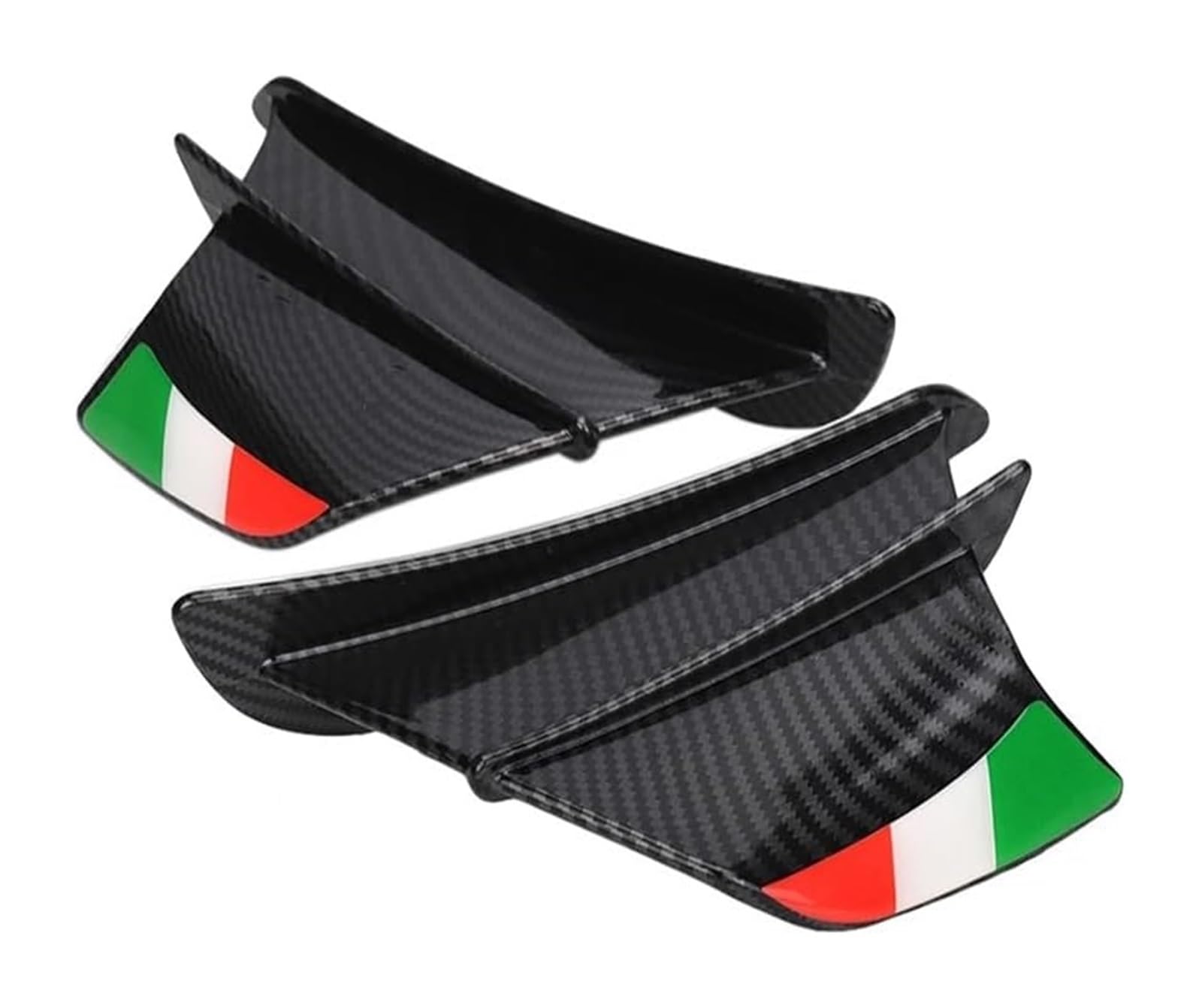 Seitenluftkanal-Abdeckung Für CBR650R CBR650F CBR500R CBR1000RR Motorrad Winglet Aerodynamische Flügel Kit Spoiler Motorrad Seitenflügel(5) von Ciloc