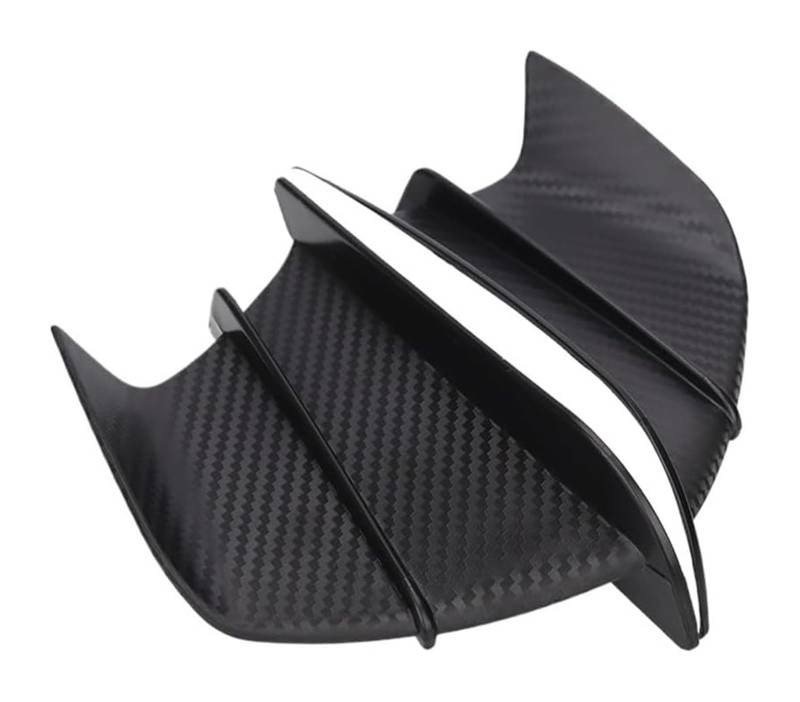 Seitenluftkanal-Abdeckung Für CBR650R CBR650F CBR500R CBR1000RR Motorrad Winglet Aerodynamische Flügel Kit Spoiler Motorrad Spoiler Flügel(Style3) von Ciloc