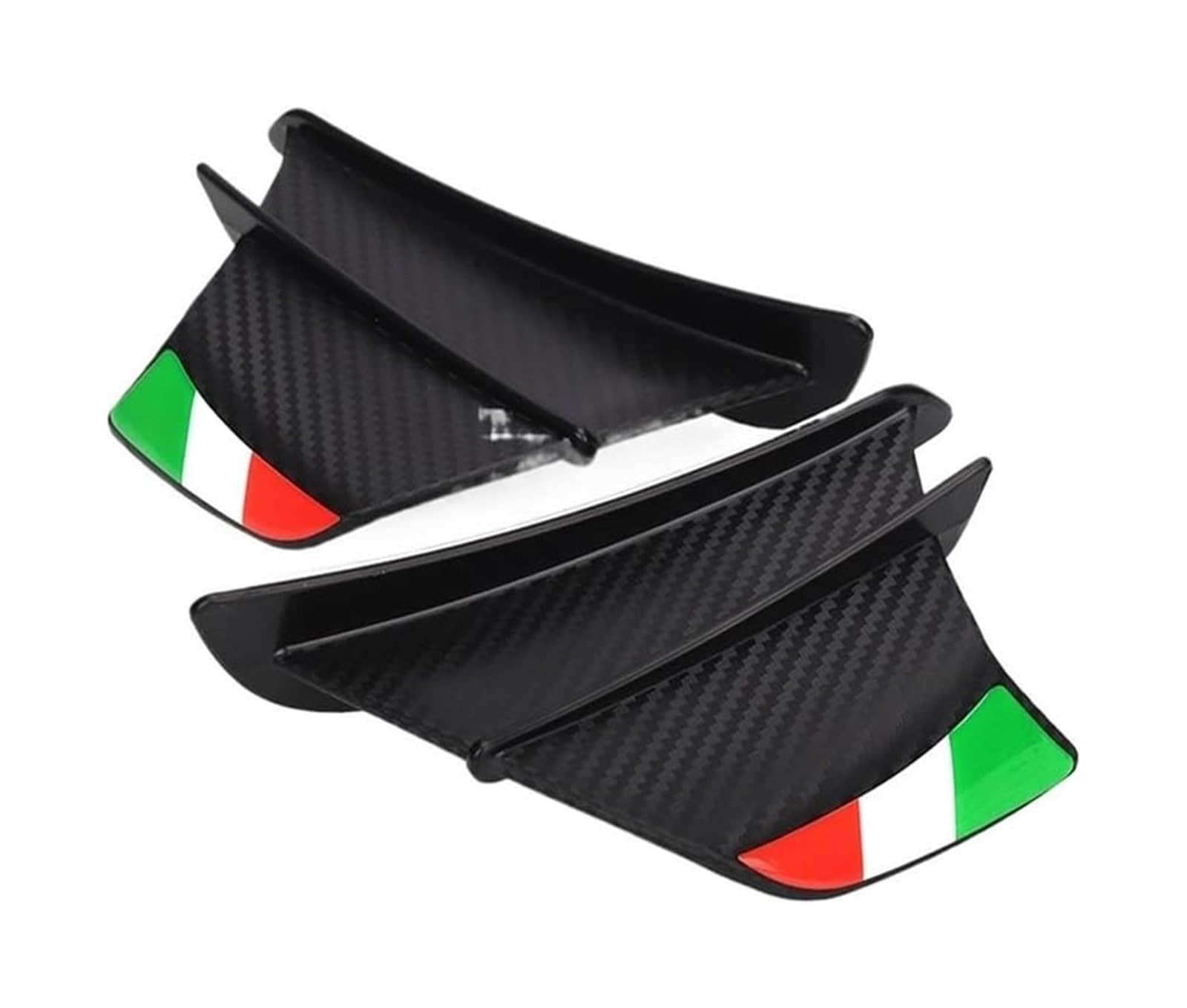 Seitenluftkanal-Abdeckung Für CBR650R CBR650F CBR500R CBR1000RR Motorrad Winglet Aerodynamischer Flügel Spoiler Motorrad Spoiler Flügel(Style7) von Ciloc