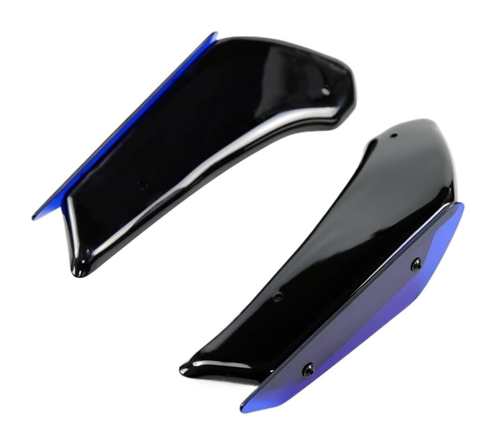 Seitenluftkanal-Abdeckung Für CBR650R Für CBR650 Für CBR 650R 2019-2023 Verkleidung Motorrad Aerodynamische Flügel Kit Feste Winglet Verkleidung Flügel(Blau) von Ciloc