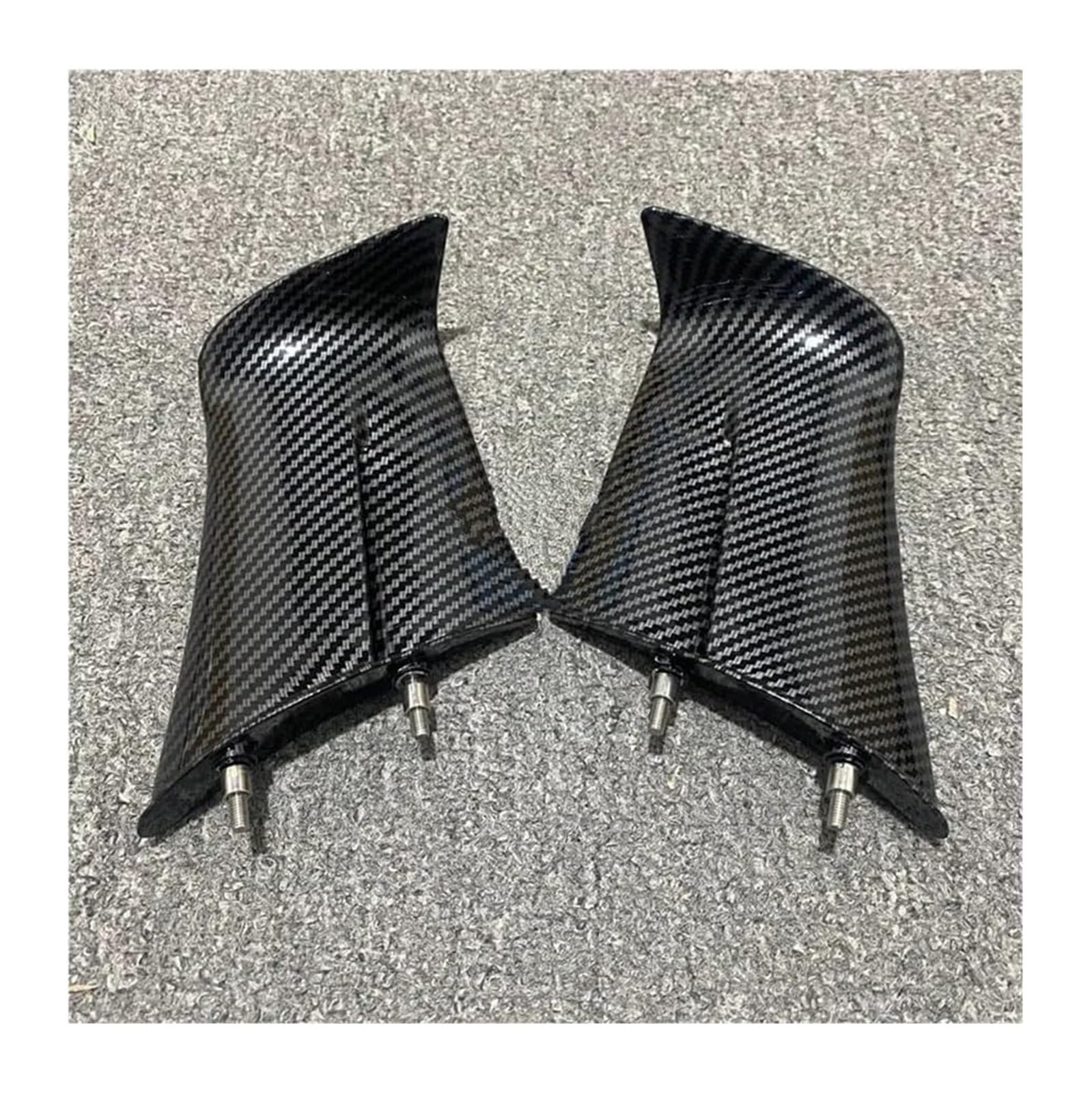 Seitenluftkanal-Abdeckung Für D&ucati Für Pan&igale Für V4 Für V4S Für V4R 2022 2023 Motorrad Winglets Seitenteile Feste Flügel Aerodynamik Verkleidung Kit Spoiler(Color -02) von Ciloc