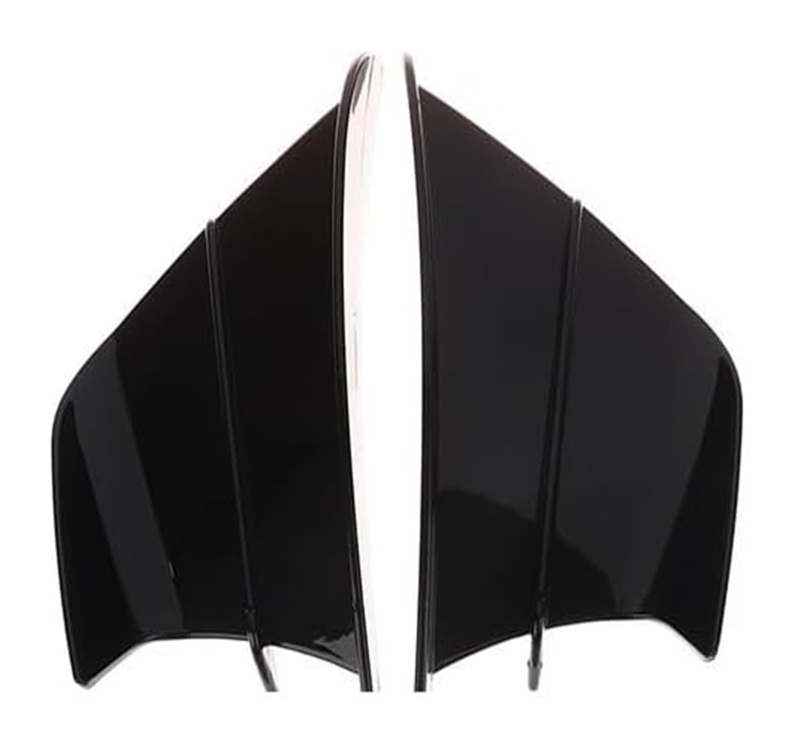 Seitenluftkanal-Abdeckung Für H2/H2R Roller Motorrad Seite Wind Winglet Spoiler Motorrad Winglet Aerodynamische Flügel Kit Spoiler(2) von Ciloc