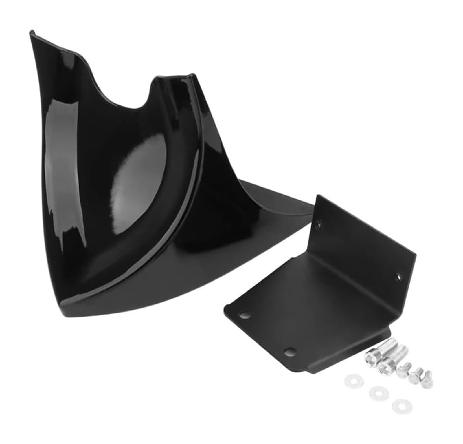 Seitenluftkanal-Abdeckung Für Ha&rley Für SPO&rtster 48 883 1200 2004-2018 Motorrad Front Kinn Verkleidung Spoiler Untere Luft Dam Abdeckung Schlamm Schutz(Light Black) von Ciloc