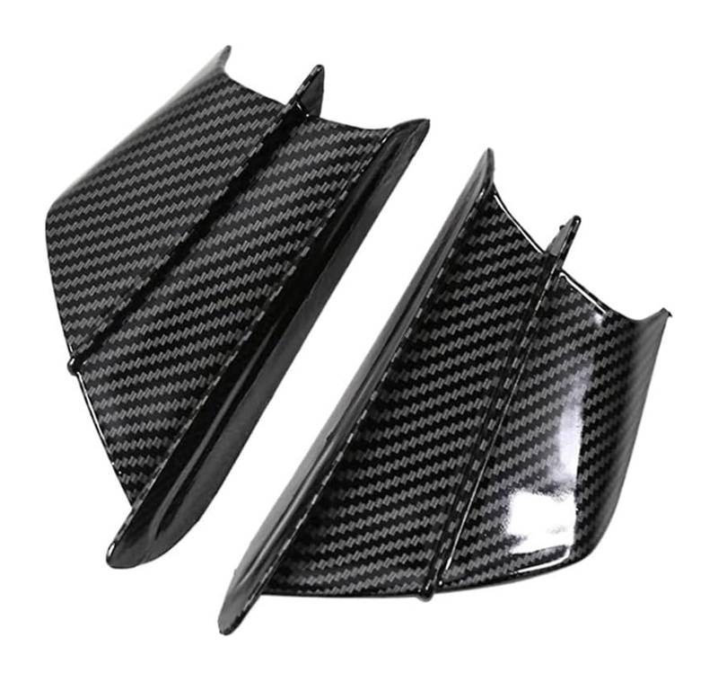 Seitenluftkanal-Abdeckung Für K&awasaki Für Ninja 650 400 300 250 H2R ZX-14R ZX-10R ZX-6R Verkleidungsseite Winglet Aerodynamischer Flügelabweiserspoiler von Ciloc