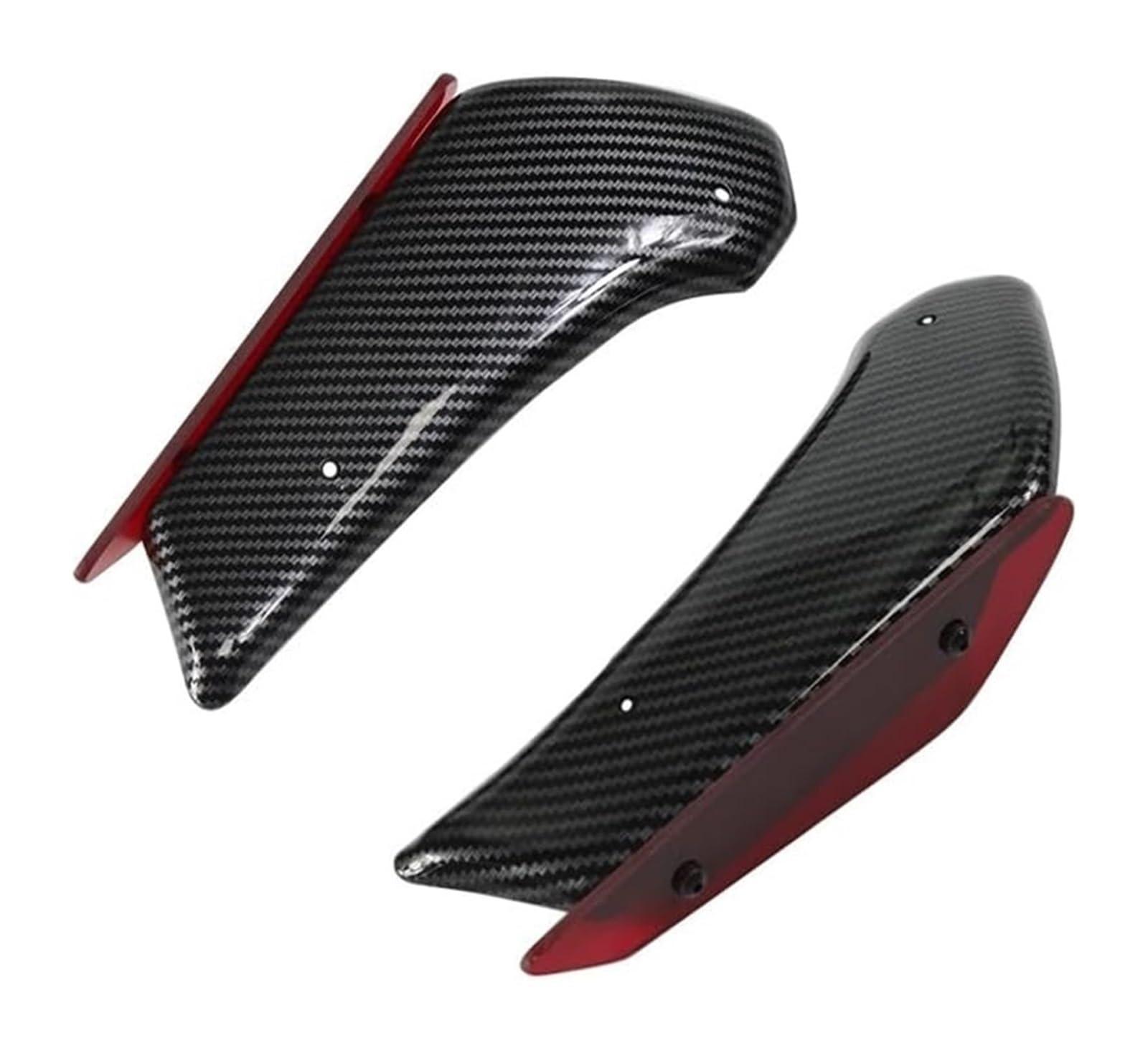 Seitenluftkanal-Abdeckung Für K&awasaki Für ZX10R Für ZX-10R 2011-2020 Motorradverkleidungsteile Aerodynamischer Flügelsatz Fester Winglet-Verkleidungsflügel(Color -04) von Ciloc