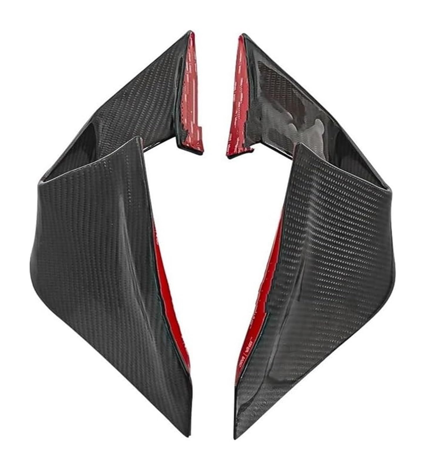 Seitenluftkanal-Abdeckung Für Kaw&asaki ZX-25R ZX25R ZX-4R ZX-4RR 2021-2024 Aerodynamische Winglet Cowl Carbon Motorradverkleidung Seite Fester Flügel von Ciloc