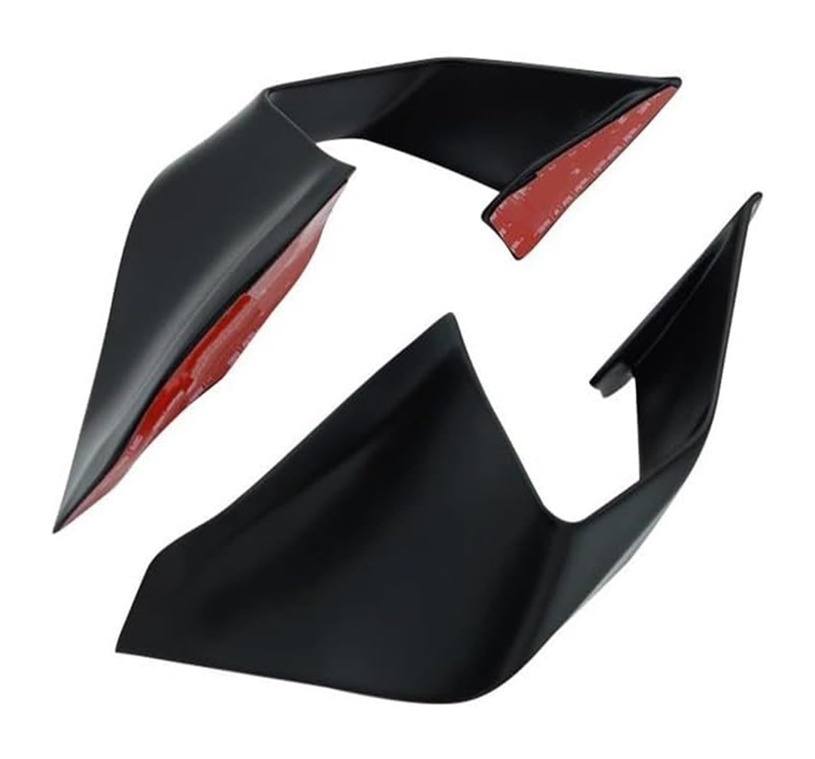 Seitenluftkanal-Abdeckung Für Kaw&asaki ZX-25R ZX25R ZX-4R ZX-4RR 2021-2024 Aerodynamische Winglet Cowl Motorradzubehör Verkleidungsseite Fester Flügel(B) von Ciloc