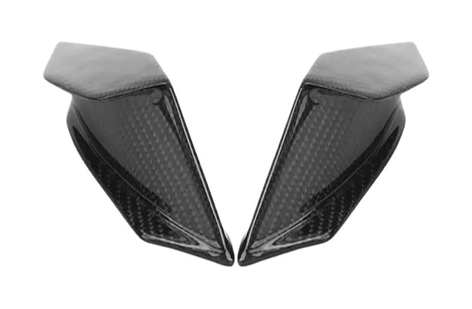 Seitenluftkanal-Abdeckung Für Kawa&saki R25 R35 Universal Motorrad Winglet Aerodynamische Flügel Kit Spoiler Abdeckung Zubehör von Ciloc