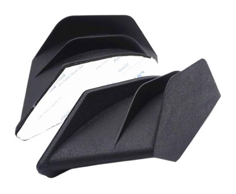 Seitenluftkanal-Abdeckung Für Ninja 250 400 Universal Motorrad Winglet Aerodynamische Spoiler Flügel Kit Motorrad Dekoration Motorrad Spoiler Flügel(T) von Ciloc